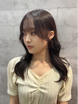 ルクール(Le Coeur) ミディアムレイヤー/サイドバング/シースルーバング