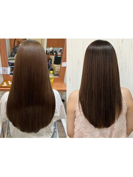 加齢によるクセやうねりに徹底アプローチ！艶のある健康的で若々しい髪で美人印象UP◎【橋本】