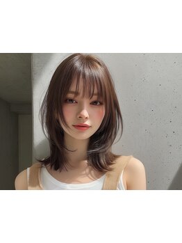 カット＋Aujuaトリートメント￥8,500◆日本人の髪に特化したオージュアトリートメントでダメージを高補修◎