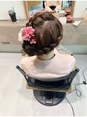 浴衣ヘアセット