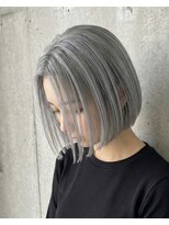 グロウ 丸の内(GLOW)&nbsp;2ブリーチホワイトバレイヤージュカラー