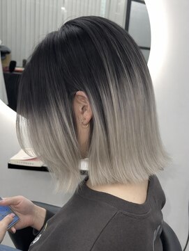 シーバイスリー 綱島(C×3) シャドウルーツ/オンブレヘア × 外ハネボブ