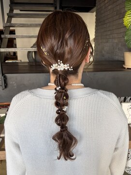 デジール(Desir) 編みおろしヘアセット