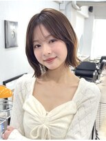 ハニー 町田(HONEY)&nbsp;ボブ/くびれヘア/切りっぱなしボブ/小顔ヘア