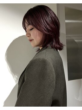 セッション(SESSION) ミディアムレイヤー/ボルドーカラー