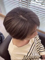 オリビアヘアー(OLIVIA HAIR)&nbsp;白髪ぼかしハイライトナチュラル艶カラー