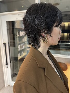 ヌル ヘア デザイン(nullus hair desigh) 【nullus】ハッシュカット×ゆるふわウェーブ