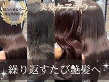 リノア(Linoa)の雰囲気(髪質改善ケアで栄養補給しながらカラーで頭皮と髪に優しく艶髪へ)