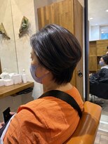 オレンジポップ 妙典店(ORANGE POP)&nbsp;イメチェン/ピンクベージュ/アンブレラカラー/前髪/ショート