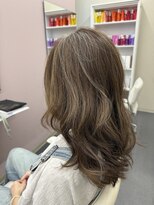 ステレオ 知立店(STEREO)&nbsp;色落ちマイルド◎オリーブベージュ×ハイライト