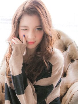 リリアン 表参道(relian) ベージュカラーで透明感のある髪に☆relian