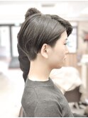 大人カワイイ襟足すっきりで小顔見せ☆ハンサムショートstyle