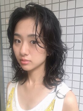 マグノリア オモテサンドウ(MAGNOLiA Omotesando) 黒髪さんにおすすめ！ゆったりスパイラルパーマ