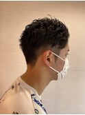 クセを活かした 簡単スタイリング ツーブロック