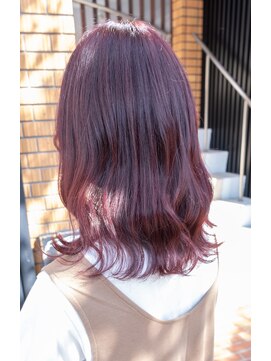 ノート(note) ☆ブリーチ無しカシスカラー☆