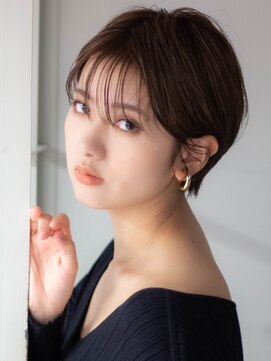 サーカス バイ ビュートリアム 青山(CIRCUS by BEAUTRIUM) マッシュショート 大人可愛いショートヘア 艶カラー 30代40代