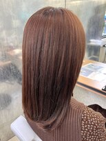 バサ 池袋東口店(BASSA)&nbsp;【ohka】艶感満点◎ブラウンピンクカラー