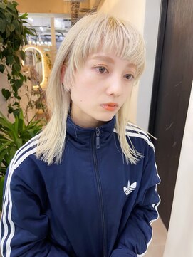 ジゼル 博多筑紫口店(GiseL) お洒落な顔周りマッシュ♪