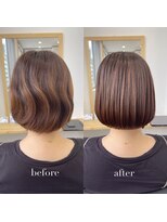 リアン(Lien)&nbsp;『髪質改善』ストレートエステ（縮毛矯正）（リタッチ可）