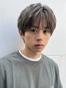 ローハ(Lowha) メンズシースルーマッシュ/パートマッシュ/ノーワックスOK