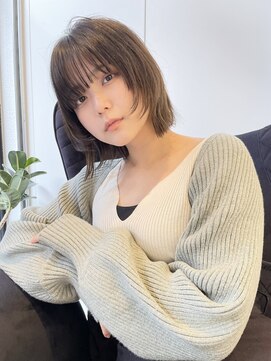 サンド 大阪梅田(sand) 前髪/マチルダボブ/インナーグレージュ[大阪梅田駅]