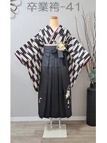 きものサロン すずめ屋&nbsp;レンタル卒業袴-41（袴、帯の色は選択可）