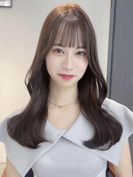 フォルテ 掛川店 シースルーバング/アッシュグレージュ