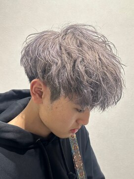 アリープパロット(ALEAP parrot) メンズ/ウェーブ/シルバーベージュ【ALEAP parrot/多賀】