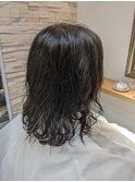 ミディアムパーマ