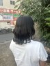 カット＋カラー＋トリートメント￥11000