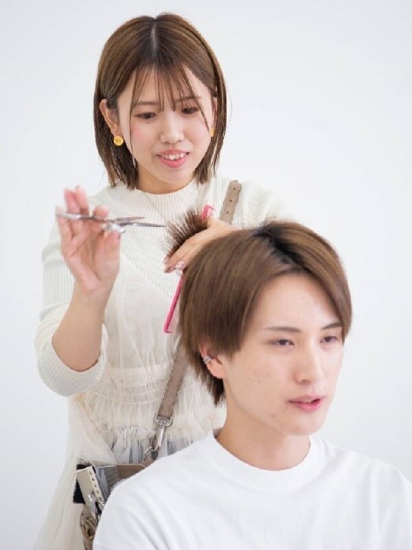 【リピート割引】 メンズカット+シャンプーブロー　６６００円⇒