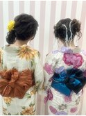 ガーリースタイル/心斎橋/ヘアメ/セットサロン