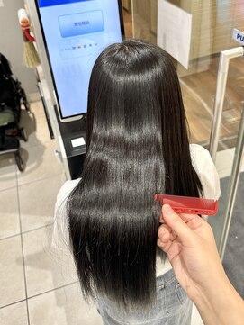 ネオリーブギンザ 銀座店(Neolive GINZA) 美髪縮毛矯正×ロングヘア【銀座】片桐