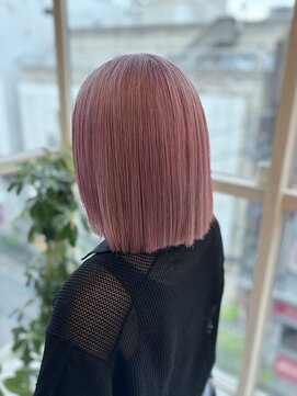 アプリバイリアン 浦和2号店(appri by Rien) 韓国風　レイヤーカット［桜ピンク］