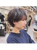 Lond.海気　イメチェン　美髪　ショートパーマ