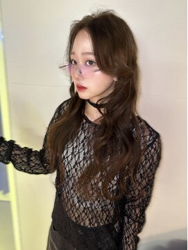 ユーフォリア 渋谷グランデ(Euphoria SHIBUYA GRANDE) ブリーチなしグレージュカラー 韓国ヘア