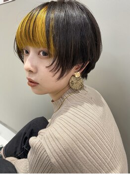 オルカ(orca)の写真/【デザインカラー×デザインカットはお任せ！】大通/デザインカラー/ハイライト/ショート/ボブ/レイヤー