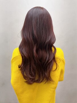 アイティーバイアルバム 八王子店(IT by ALBUM) 美髪韓国ヘア顔周りレイヤーロング_ba541781