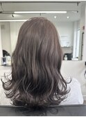 白髪ぼかし透明感カラー◎