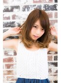 【Grous Hair】顔周りを包み込む☆無造作フレンチガーリ