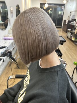 ラック 津田沼(LUCK) グレージュダブルカラーインナーカラーケアブリーチ