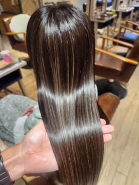 ネオリーブ ジューク 日吉店(Neolive JuQ) 日吉/綱島 ホワイトグレージュミニウルフデジタルパーマ