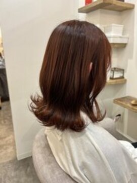 シアアルン 新小岩店(SHEER alun) オレンジブラウン