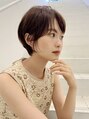 ジ エクト リアン 箕面店(The Ect Lien) 女性らしい雰囲気のショートは顔周りと前髪がポイントです◎
