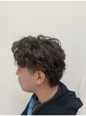 メンズ×パーマ