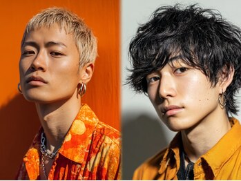 イリス 名古屋 名駅(Iris)の写真/メンズブリーチ&デザインカラーのお客様も多数来店"実力派集団"が洗礼された技術を(名駅/ブリーチ/メンズ)