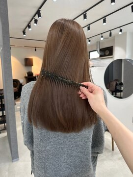 グラフ 立川(Graph.) ベージュ/ブリーチなしダブルカラー