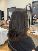 アルター(aL ter)&nbsp;ミディアムレイヤー［暗めカラー/デザインカラー］長野歌穂