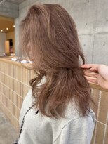 キーチェ 梅田中崎町(keych)&nbsp;毛流れレイヤーカット/ミディアム/髪質改善/縮毛矯正