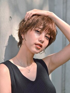 シーン(SCENE) 黒髪カタログ/クラゲヘアー/オリーブグレー/天神今泉